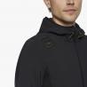 Softshell  Cavalleria Toscana R-Evo Jersey+Tech Knit Hooded Jacket Man czarny