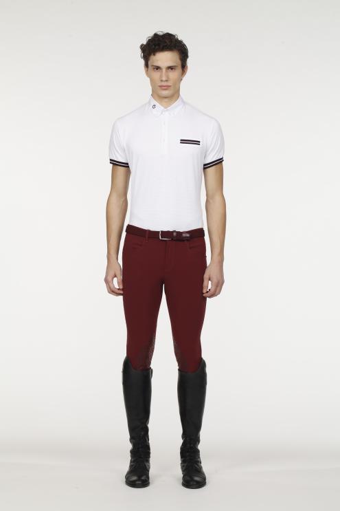 Koszula konkursowa Ions Shirt Polo S/S Man biała
