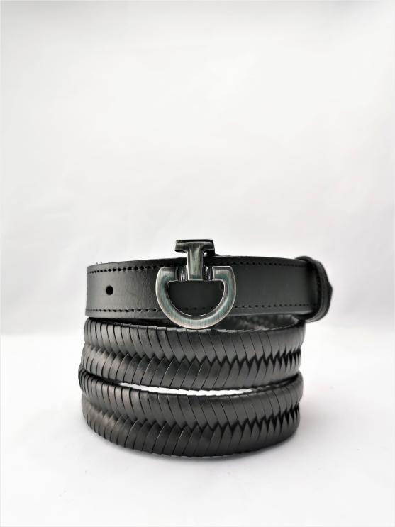 Pasek Women's Leather Belt czarny