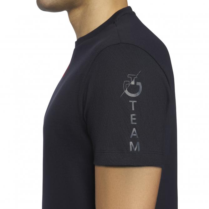 T-shirt CT Team Multi-Logo Man granat 