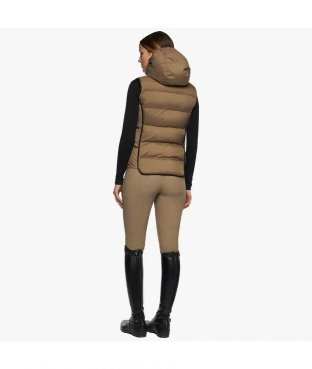 Kamizelka  Cavalleria Toscana Nylon Quilted Puffer light mocca 