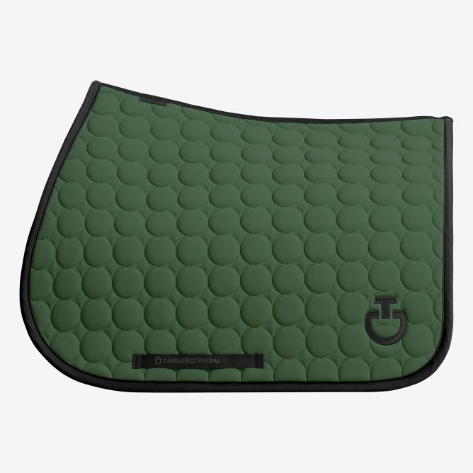 Czaprak Circle Quilted forest green 