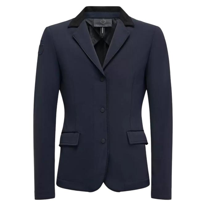 Frak Cavalleria Toscana GP Girl's Zip Competition Jacket granatowy 