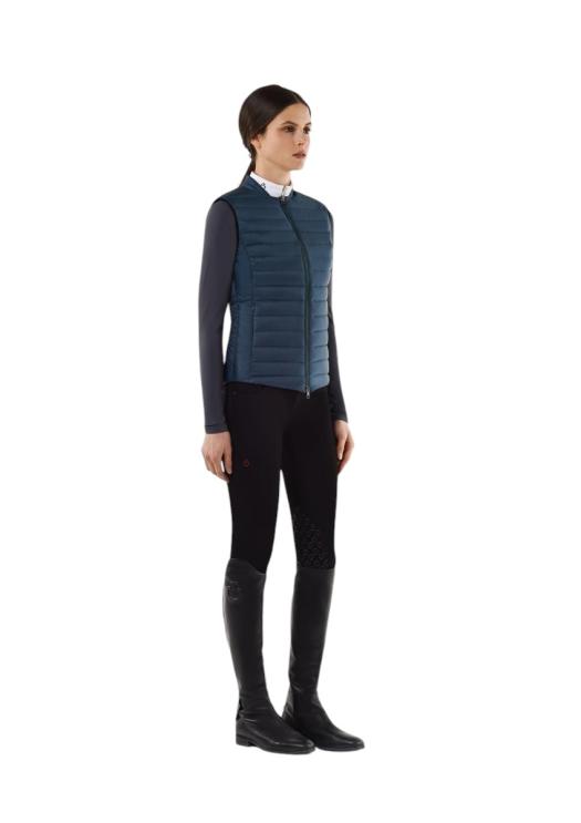 Kamizelka  Cavalleria Toscana Nylon Quilted Body Warmer petrol