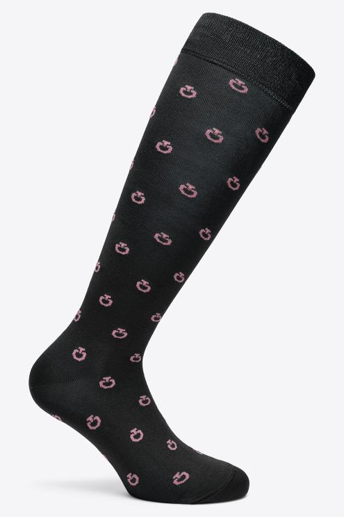 Skarpety Mini CT Jacquard Logo czarne 