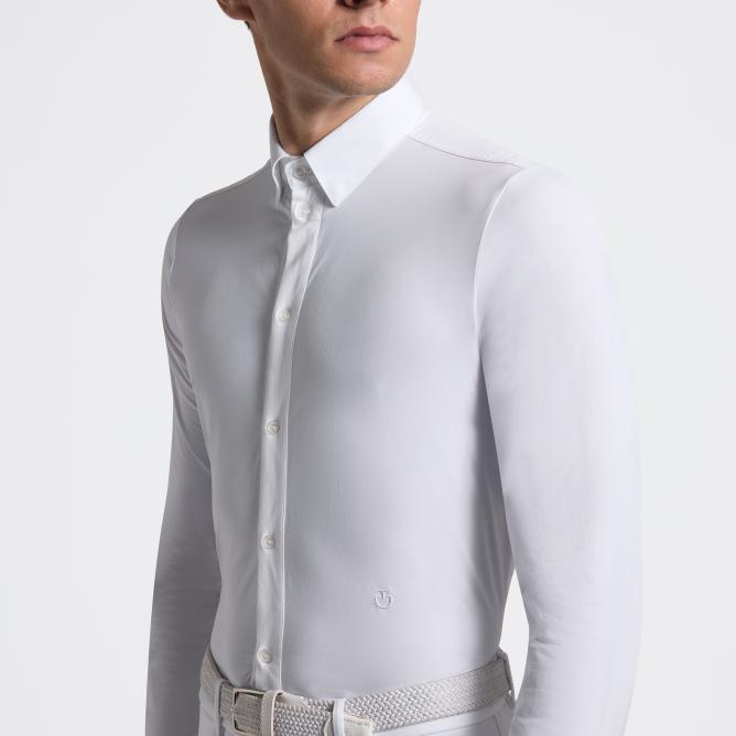 Koszula konkursowa męska Guibert L/S granatowa