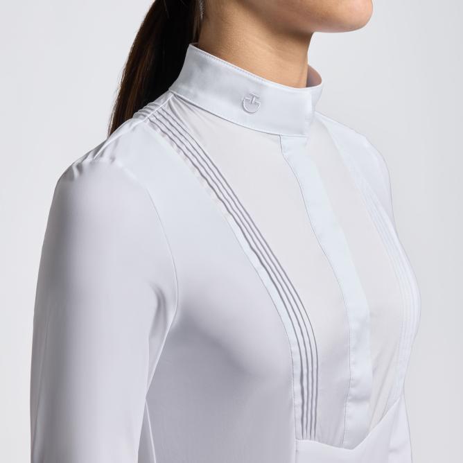 Koszula konkursowa Junior L/S Jersey Competition Shirt biała