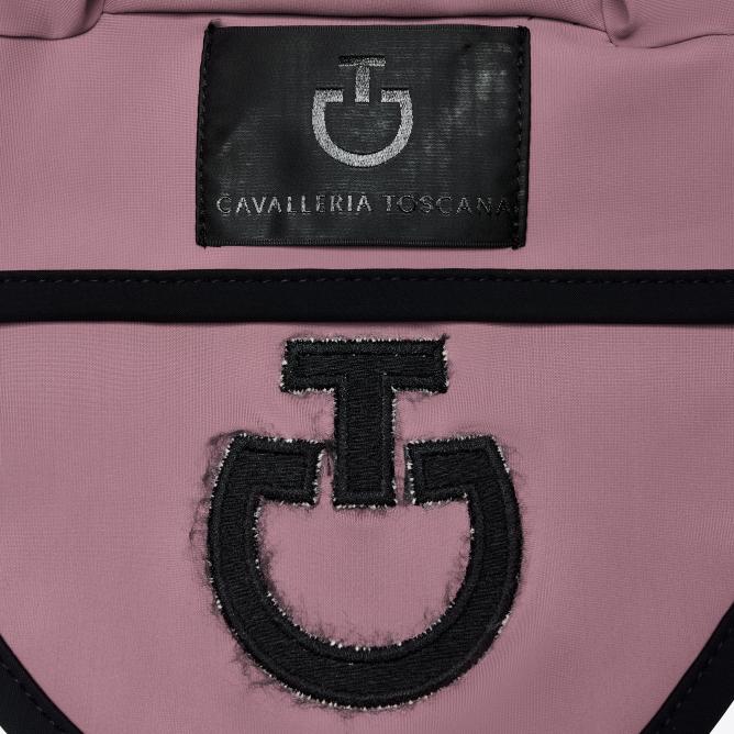 Nauszniki LW Jersey Stripe                grapeshake/czarny Pony