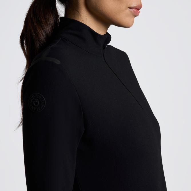 Golf CT Jersey Fleece Half Zip L/S czarny 