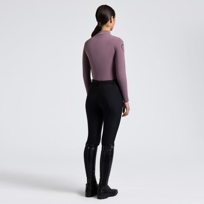 Golf CT L/S Warm Jersey Training Polo grape shake 