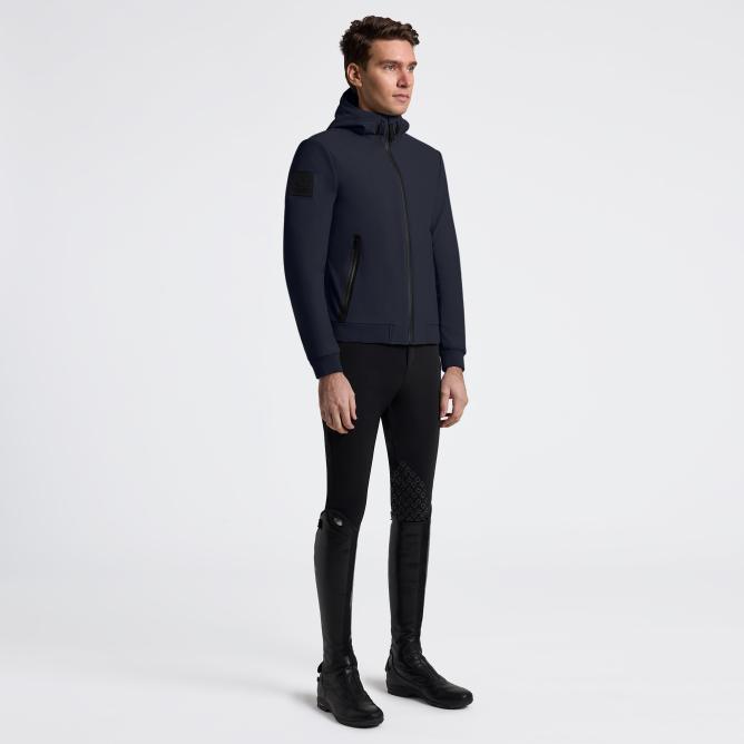 Kurtka męska CT Thermal Hooded Softshell granatowa