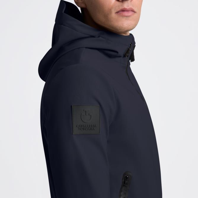 Kurtka męska CT Thermal Hooded Softshell granatowa