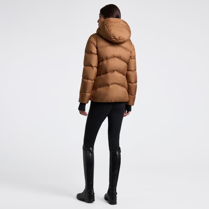 Kurtka damska CT Hooded Down Padded Nylon foxtrot 