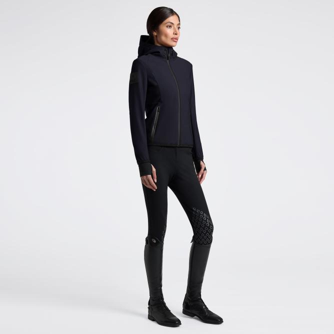 Kurtka damska CT Thermal Hooded Softshell granatowa 