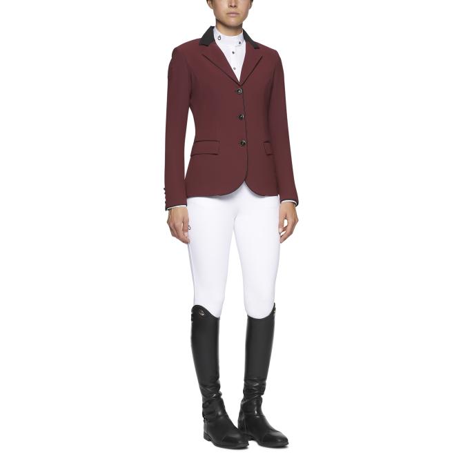 Frak damski Grand Prix Riding Jacket bordowy 