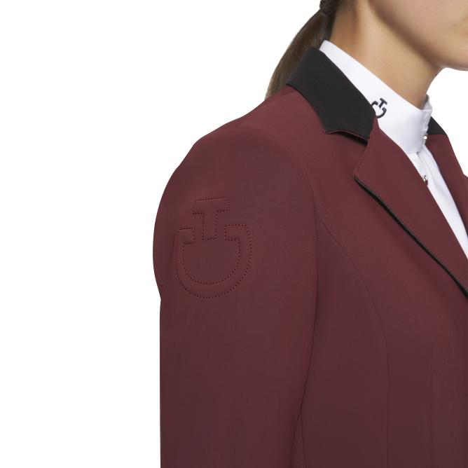 Frak damski Grand Prix Riding Jacket bordowy 