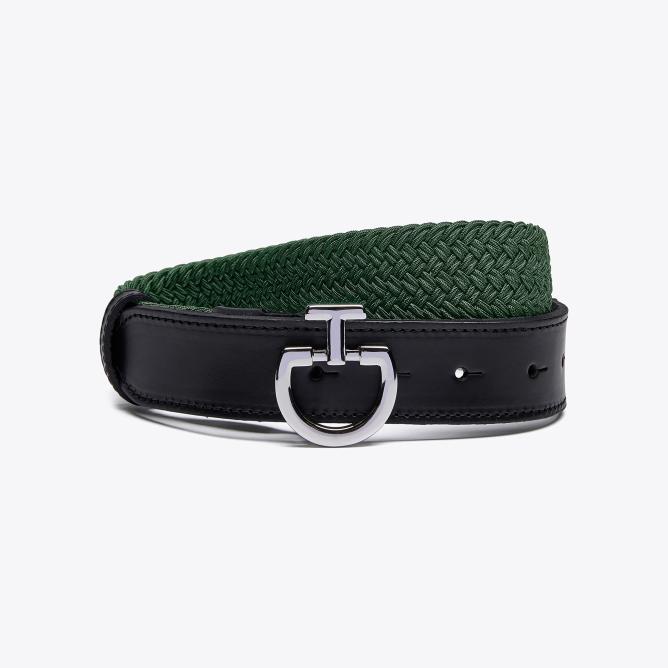 Pasek jeździecki damski Women's Elastic CT Clasp jungle green 