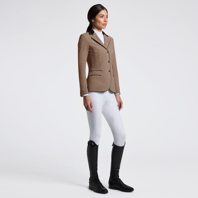 Frak damski Grand Prix Zip Riding Jacket walnut 