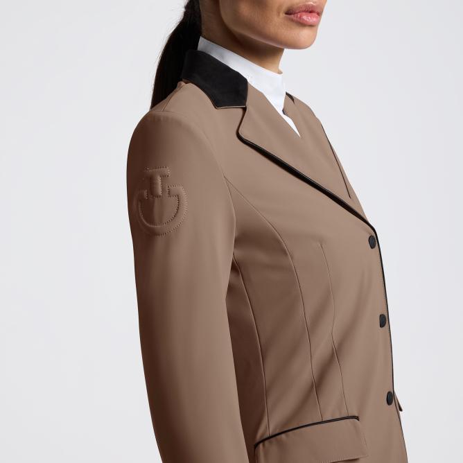 Frak damski Grand Prix Zip Riding Jacket walnut 