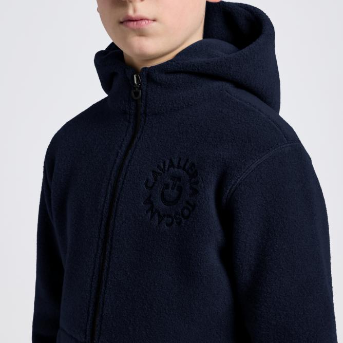Bluza dziecięca CT Fleece w/Orbit Logo Zip granatowa 