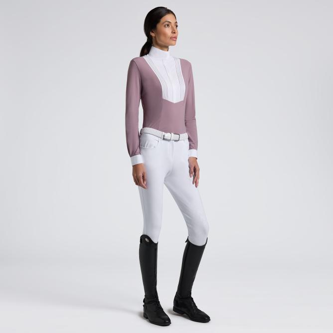 Koszula konkursowa damska American L/S Shirt grape shake 