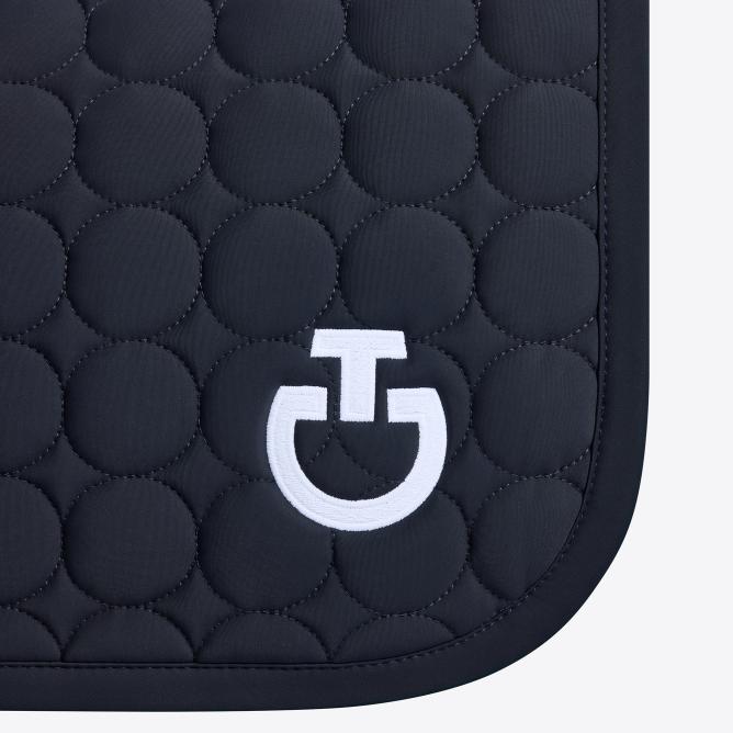 Czaprak Circle Quilted granatowy/białe logo VS 