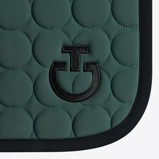 Czaprak Circle Quilted jungle green/czarny VS 