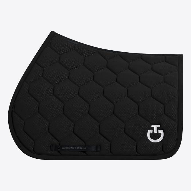 Czaprak Quilted Jersey Perfored czarny    VS