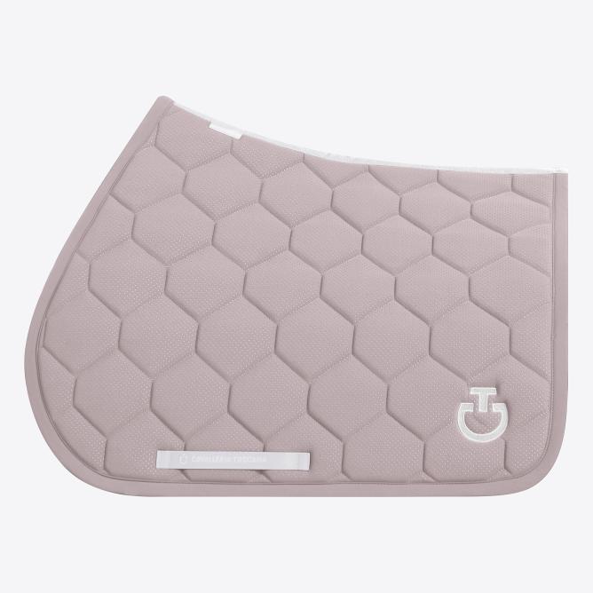 Czaprak Quilted Jersey Perfored violet    ice VS