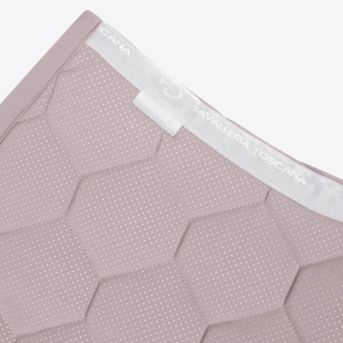 Czaprak Quilted Jersey Perfored violet    ice VS