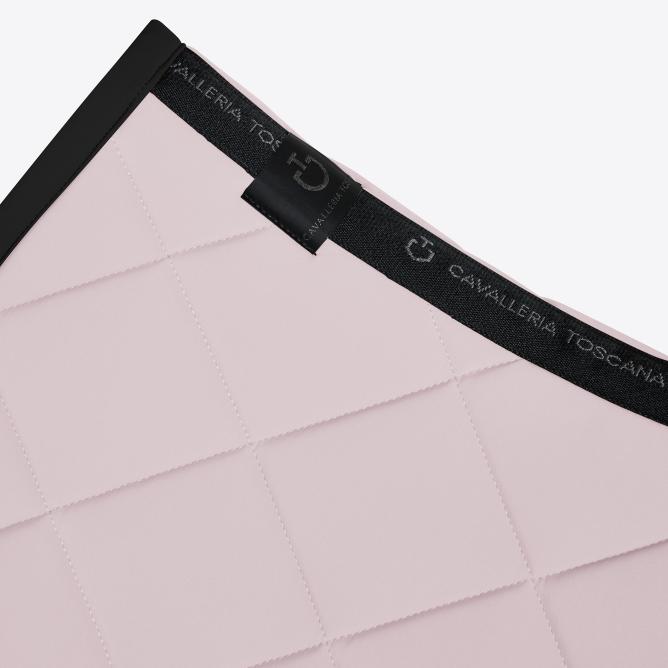 Czaprak Diamond Quilted Jersey violet ice/black 