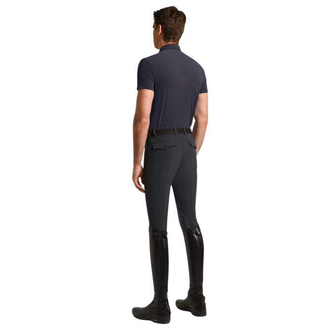 Koszulka techniczna męska CT Jersey Training Polo granatowa 