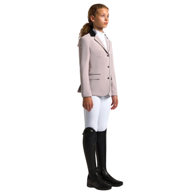 Frak dziewczęcy Young Rider GP Girl's Zip violet ice 