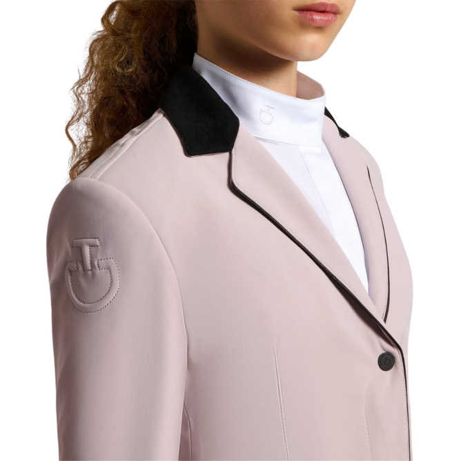 Frak dziewczęcy Young Rider GP Girl's Zip violet ice 