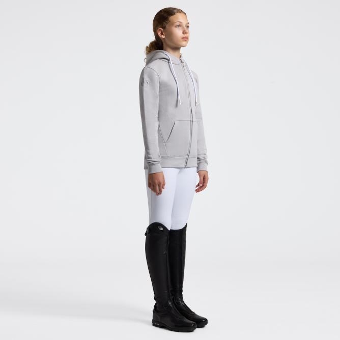 Bluza dziecięca CT Orbit Zip Hoodie jasnoszary 