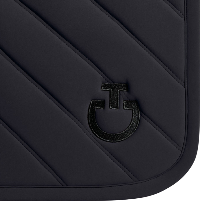 Czaprak Diamonds and Lines Quilted charcoal VS