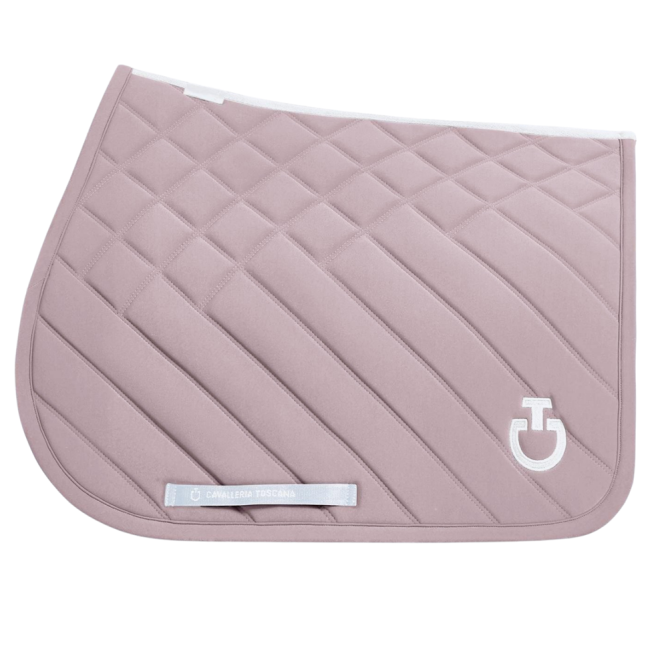 Czaprak Diamonds and Lines Quilted violet ice VS