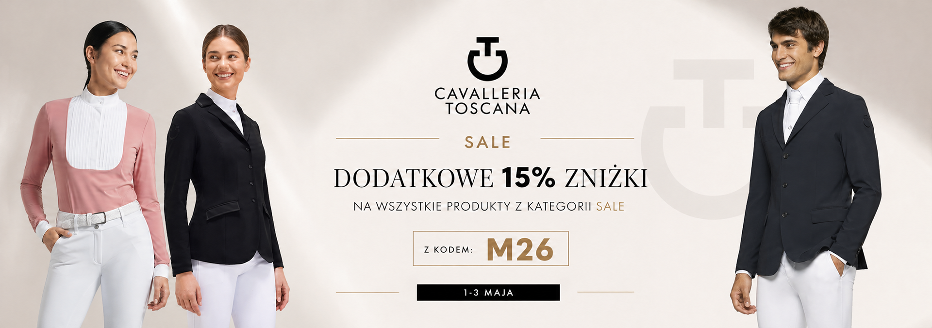 Promocja majówkowa SALE -15%