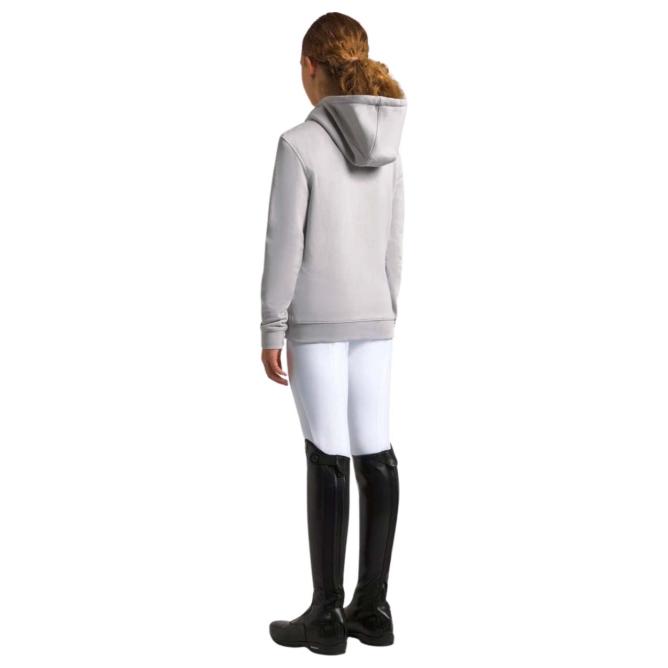 Bluza dziecięca CT Orbit Zip Hoodie Young Rider jasnoszary 