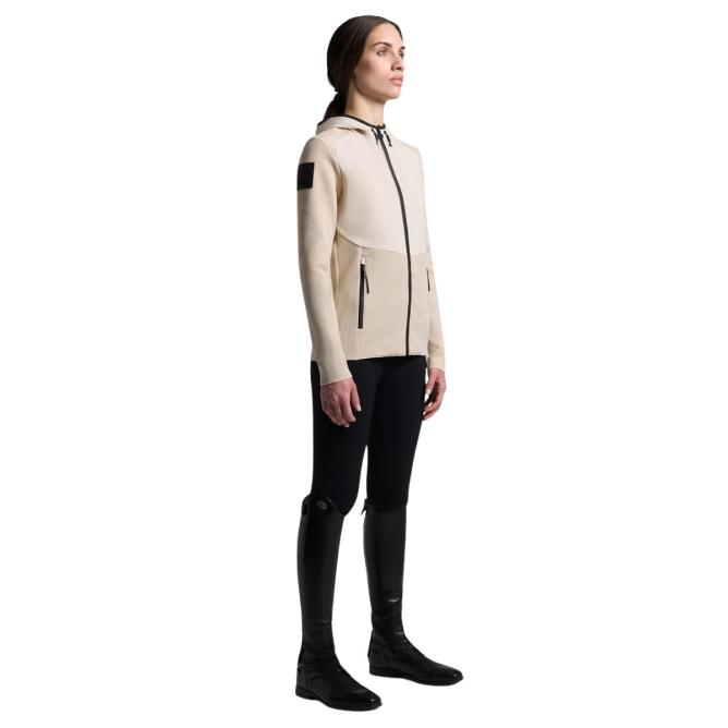 Bluza damska z kapturem Softshell  CT Tech Knit brich 