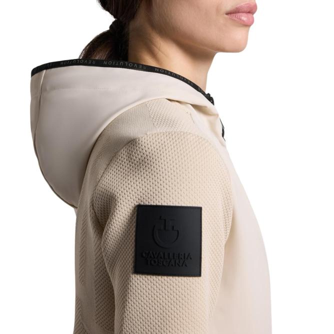 Bluza damska z kapturem Softshell  CT Tech Knit brich 