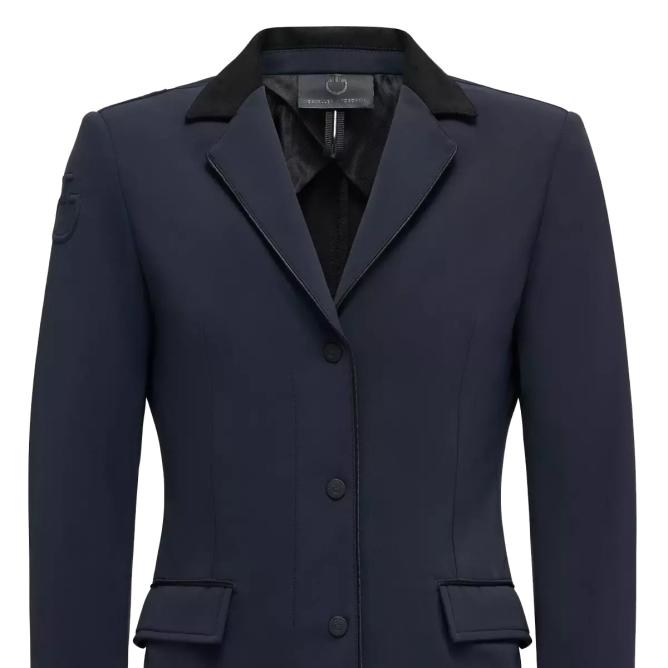 Frak dziewczęcy GP Girl's Zip Competition Jacket Young Rider granatowy 