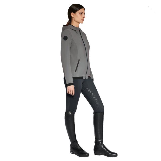 Bluza damska CT Perforated Jersey Hooded Softshell Jacket taupe 