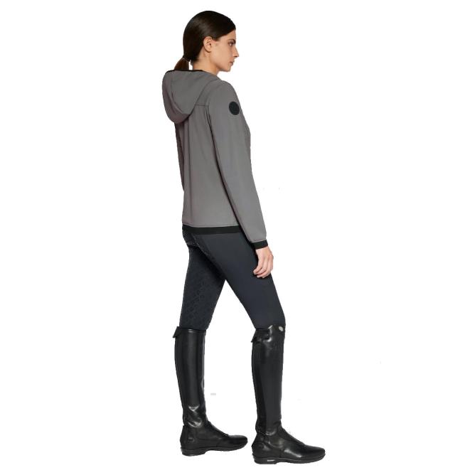 Bluza damska CT Perforated Jersey Hooded Softshell Jacket taupe 