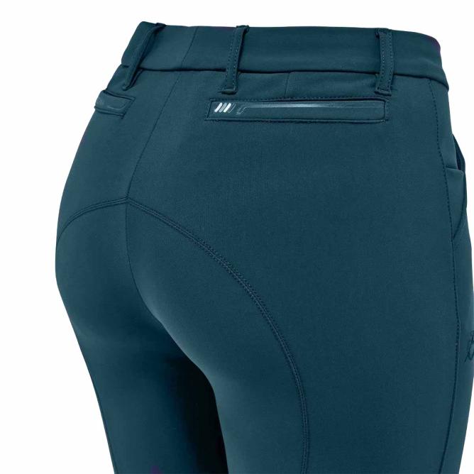 Bryczesy damskie CT Dash Riding Breeches turkus 