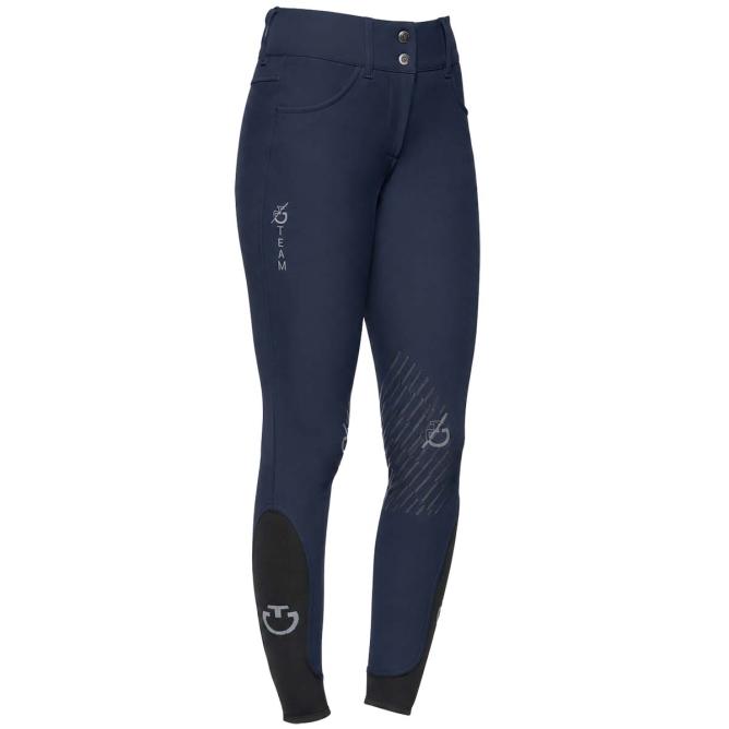 Bryczesy damskie CT Team High Waist granatowe