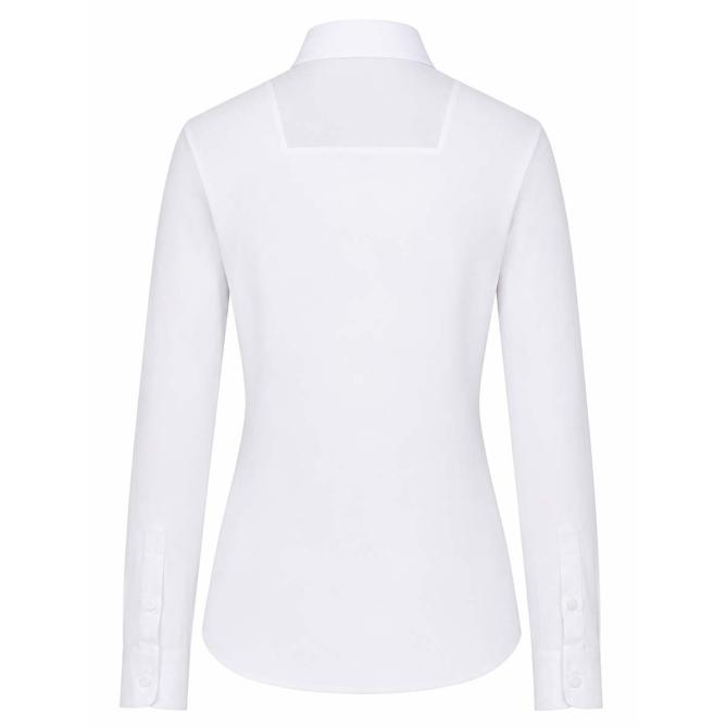 Koszula konkursowa damska Wing Collar w/bib L/S Competition Shirt biała