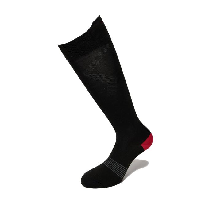 Skarpetki Revo Tech Knit czarny/czerwony