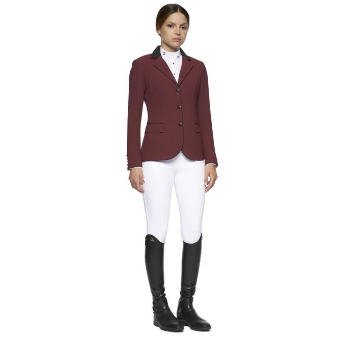 Frak damski Grand Prix Riding Jacket bordowy 