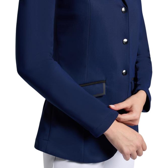 Frak damski Lightweight Jersey Zip Riding Jacket royal blue    